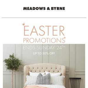 Hurry! Easter Promotions End Sunday
