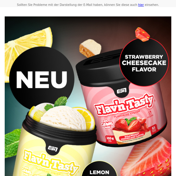 Zwei neue Flav'n Tastys + 20% auf alles 😍