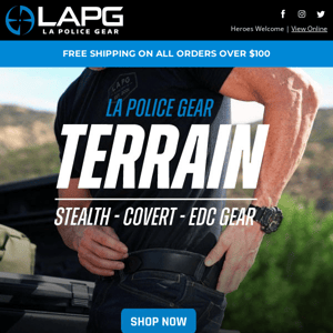 LAPG's growing Terrain Line has you covered