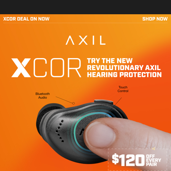 XCOR Earpro: $120 off Ends Soon!