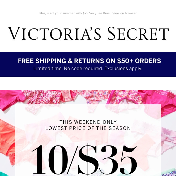 10/$35 Panties—It Doesn't Get Any Better