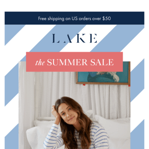 You're not dreaming: Up to 40% off at The Summer Sale