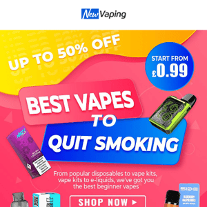 STOPTOBER VAPE DEALS: £2.99 Aroma King, £3.59 SKE Crystal Bar, £3.59 IVG Crystal Bar, £2.89 MOTI PIIN Disposable, £29.99 Voopoo Argus GT Kit, Buy 10 Elf Bar for £37