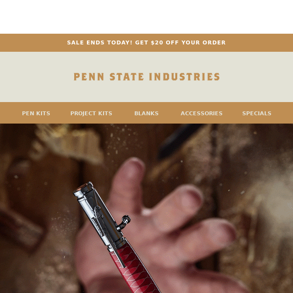 ❯ Please open now! A special thanks from Penn State Industries!