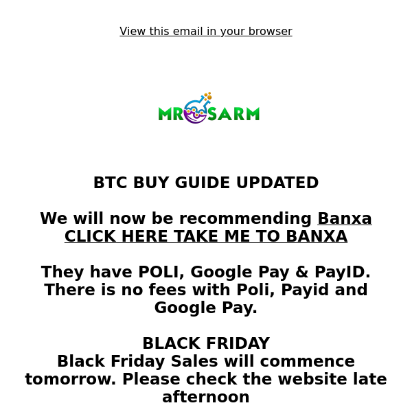 💥 BTC BUY GUIDE UPDATED 💥 BLACK FRIDAY NEWS!