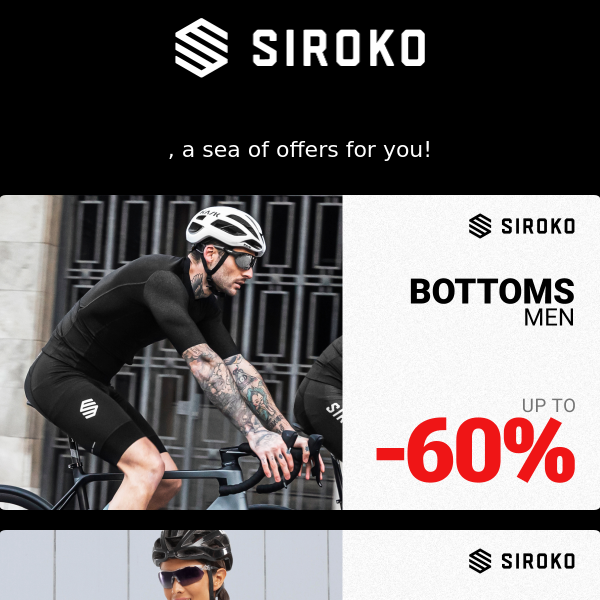 💦 Sea of offers: up to 60% OFF! - Siroko