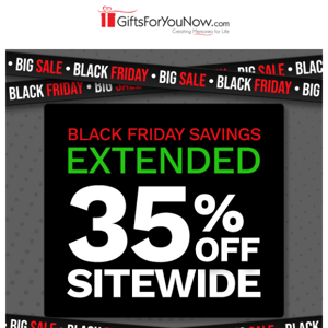Hurry, 35% Off Only Lasts Until Midnight