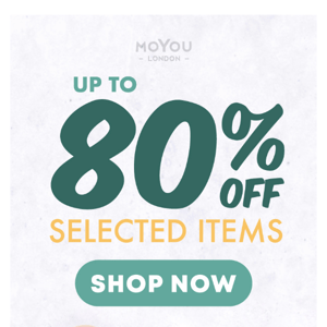 👀 Up to 80% OFF  👀