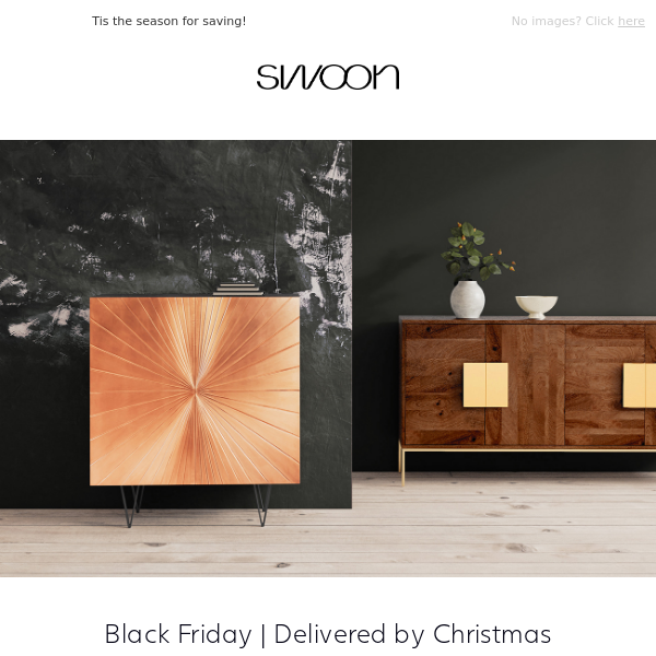 Black Friday: Delivered by Christmas