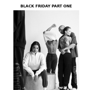 PREVIEW BLACK FRIDAY TOMORROW