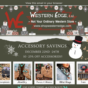 Christmas Accessory SAVINGS!🎅🎄🎁