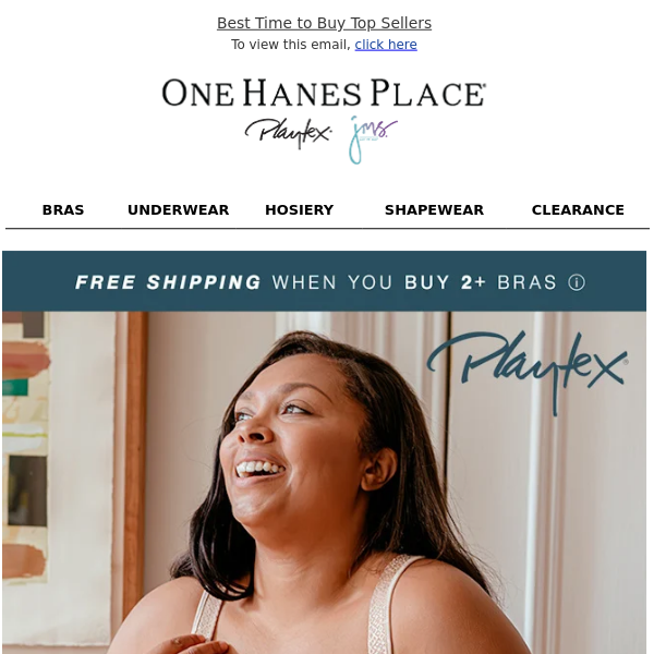 Playtex Secrets  One Hanes Place