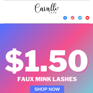 💖$1.50 FAUX MINK LASHES💖👀😍