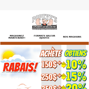 Économise jusqu'à 20% de rabais!