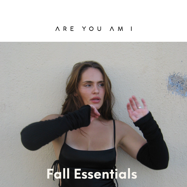 Fall Essentials 🍂