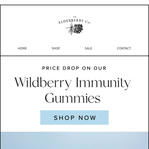 Price drop on our Wildberry Immunity Gummies!!!