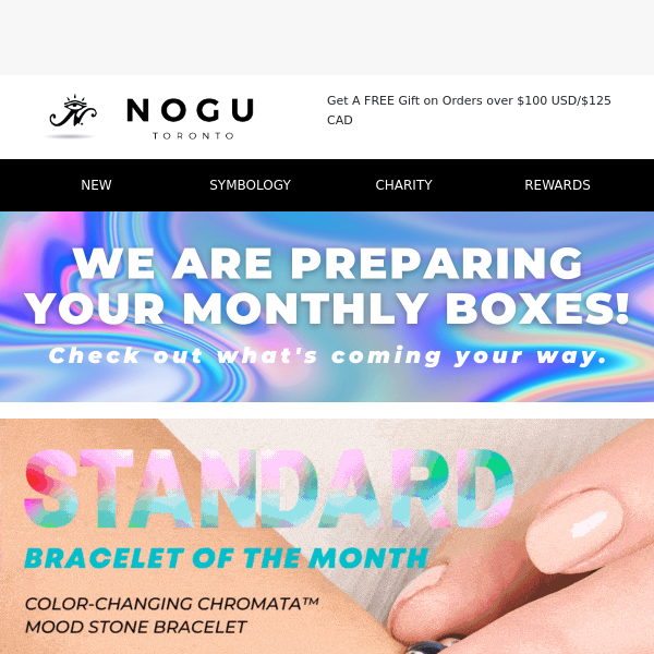 Hey Nogu, *NEW* Chromata Color Changing Mood Bracelets Are Here!