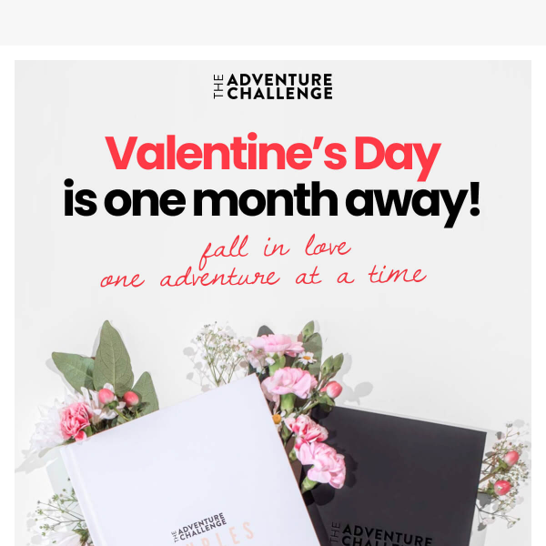 Valentine’s Day is only a month away, are you ready? 😳