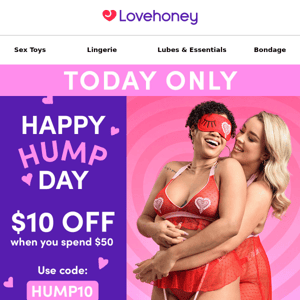 Lovehoney , your $10 OFF expires in a few hours...