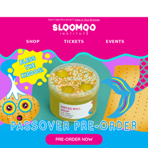 Bless the Kiddos with Passover Slimes