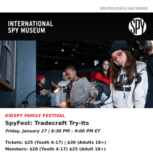 Spy Fest: A KidSpy Family Festival! 🔎👨‍👩‍👦