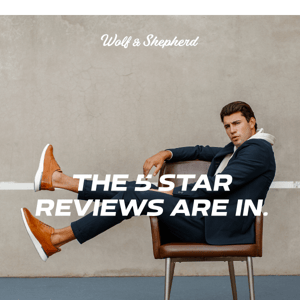 5 star reviews on top-notch shoes