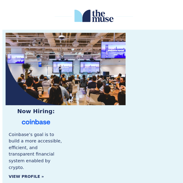 Now Hiring: Coinbase