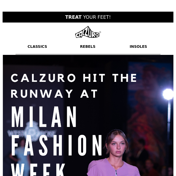 From Runway to Everyday: Calzuro at Milan Fashion Week  👀