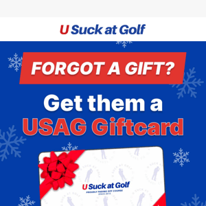 Last-minute gift hunt? Score a hole-in-one with USAG Gift Cards!