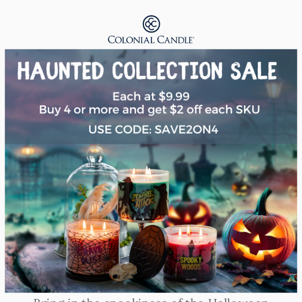 🎃 $9.99 Haunted Collection!