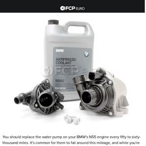 Replacing Your BMW's N55 Water Pump - Everything You Need To Know