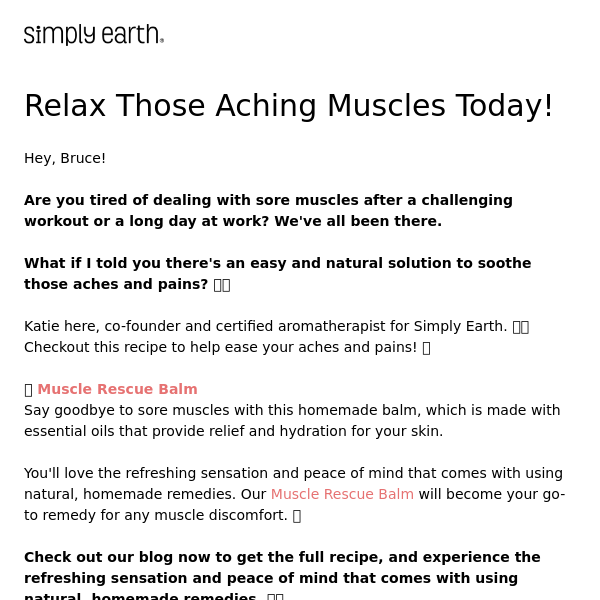 🧖 Find Instant Relief for Sore Muscles