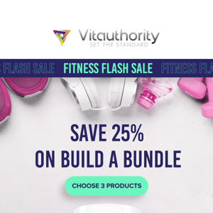 Save 25% When You Build A Bundle!