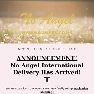 No Angel Worldwide Delivery? 👀