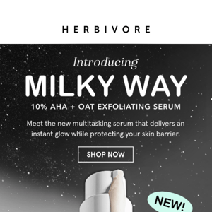 NEW! MILKY WAY Exfoliating Serum 🥛✨