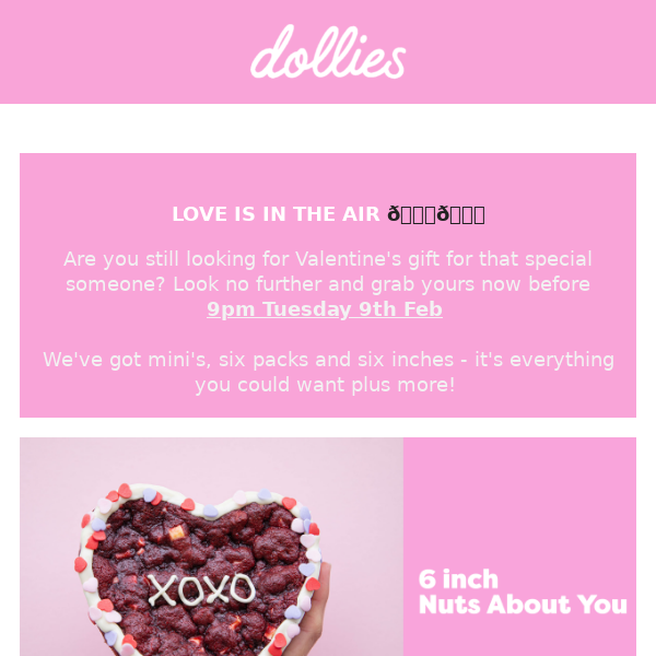 Last chance for Valentine's Cookies! 💘
