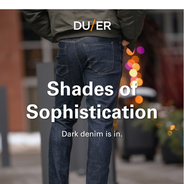 Dark Denim: Sleek Styles, Endless Possibilities