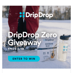 DripDrop Zero Giveaway
