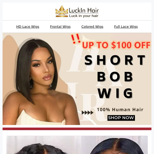 Flash Sale| Only $159.00 Get A 2 Lace Wigs