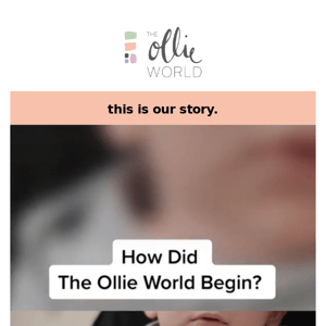 do you know my foster son, Oliver, was the inspiration for the ollie?