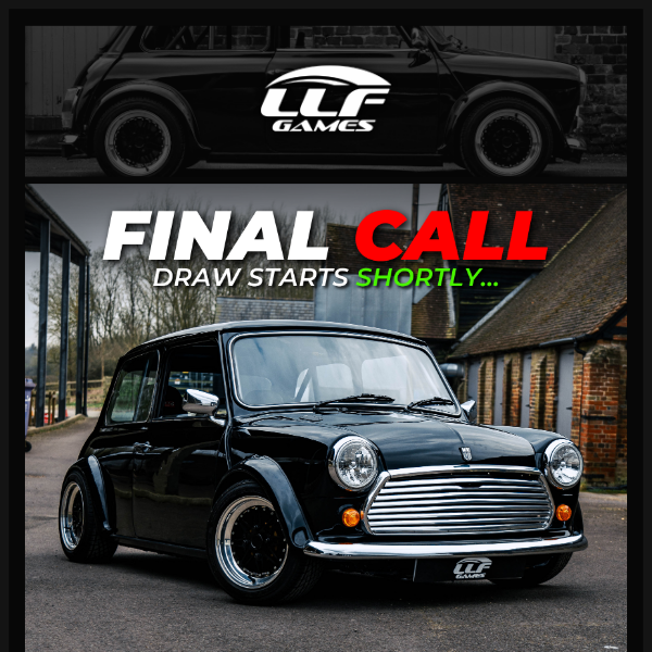 WILL YOU WIN TONIGHT?! 🔥 R1-Swapped Mini or £10,000 for Just 29p