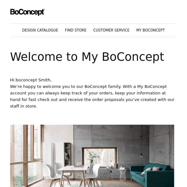 Welcome to My BoConcept