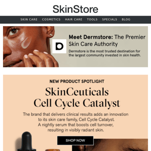Just in at Dermstore: SkinCeuticals' NEW serum