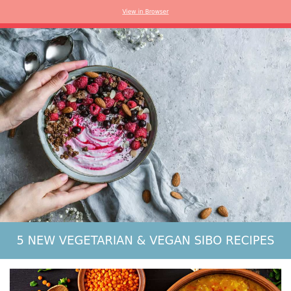 5 delicious vegetarian SIBO recipes you must try