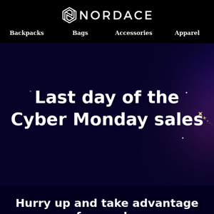 Last day of the Cyber Monday sales