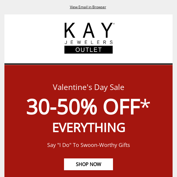 Take 30-50% OFF Valentine’s Day Gifts!