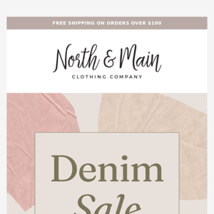 2 DAY ONLY DENIM SALE 🔥 50% OFF FLASH SALE