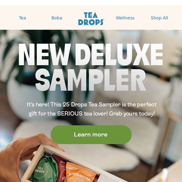 NEW Deluxe Tea Sampler