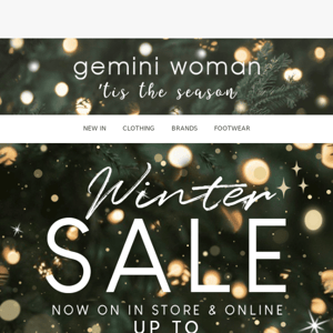 Winter Sale Is Here 🎄