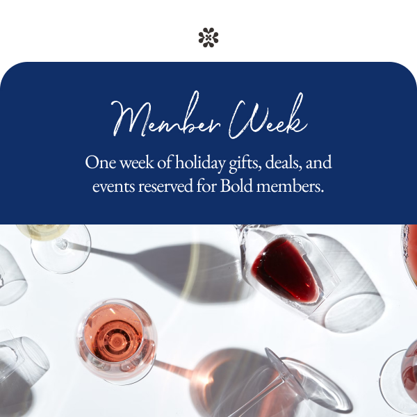 Member Week Day 7: The Crystal Wine Set